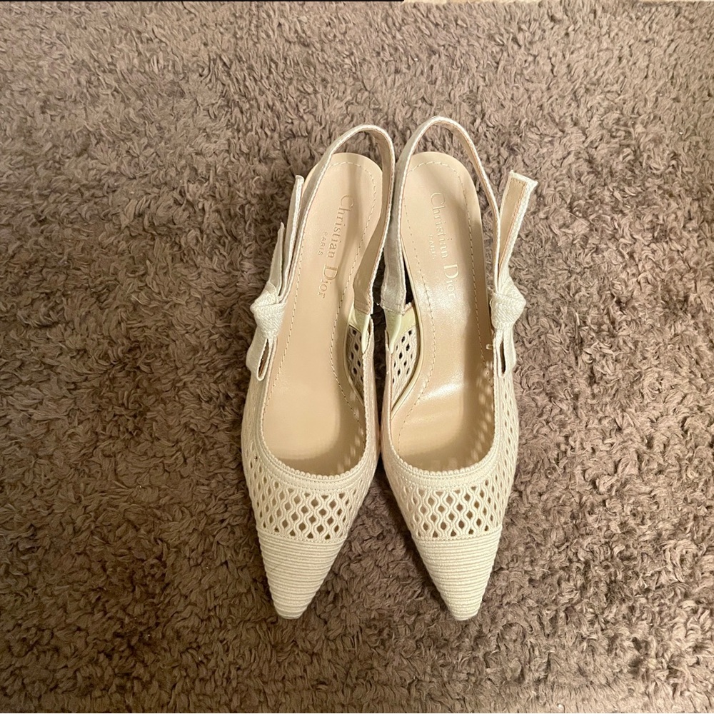 Dior J’adior Slingback Pump Nude US9 EU40